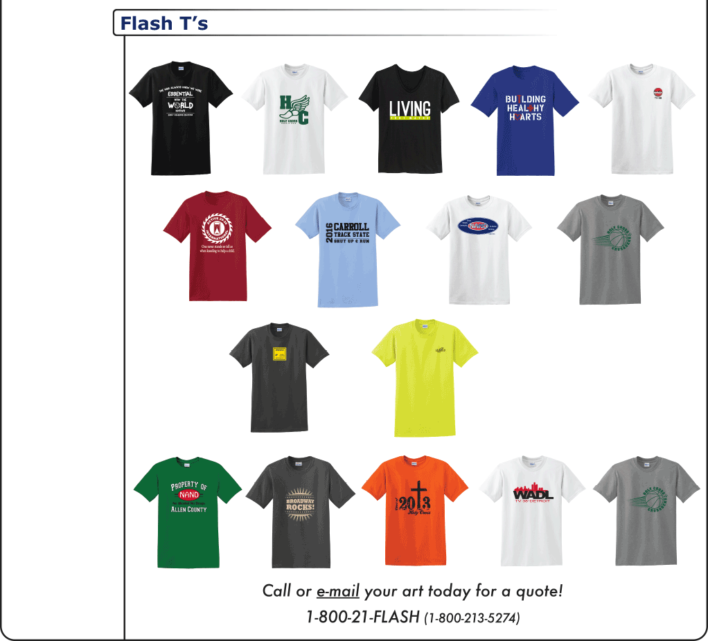 FirstFlash! Line T-Shirts
